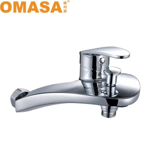 European brass mixer single lever bath shower faucet